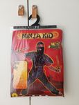 Fato ninja de carnaval
