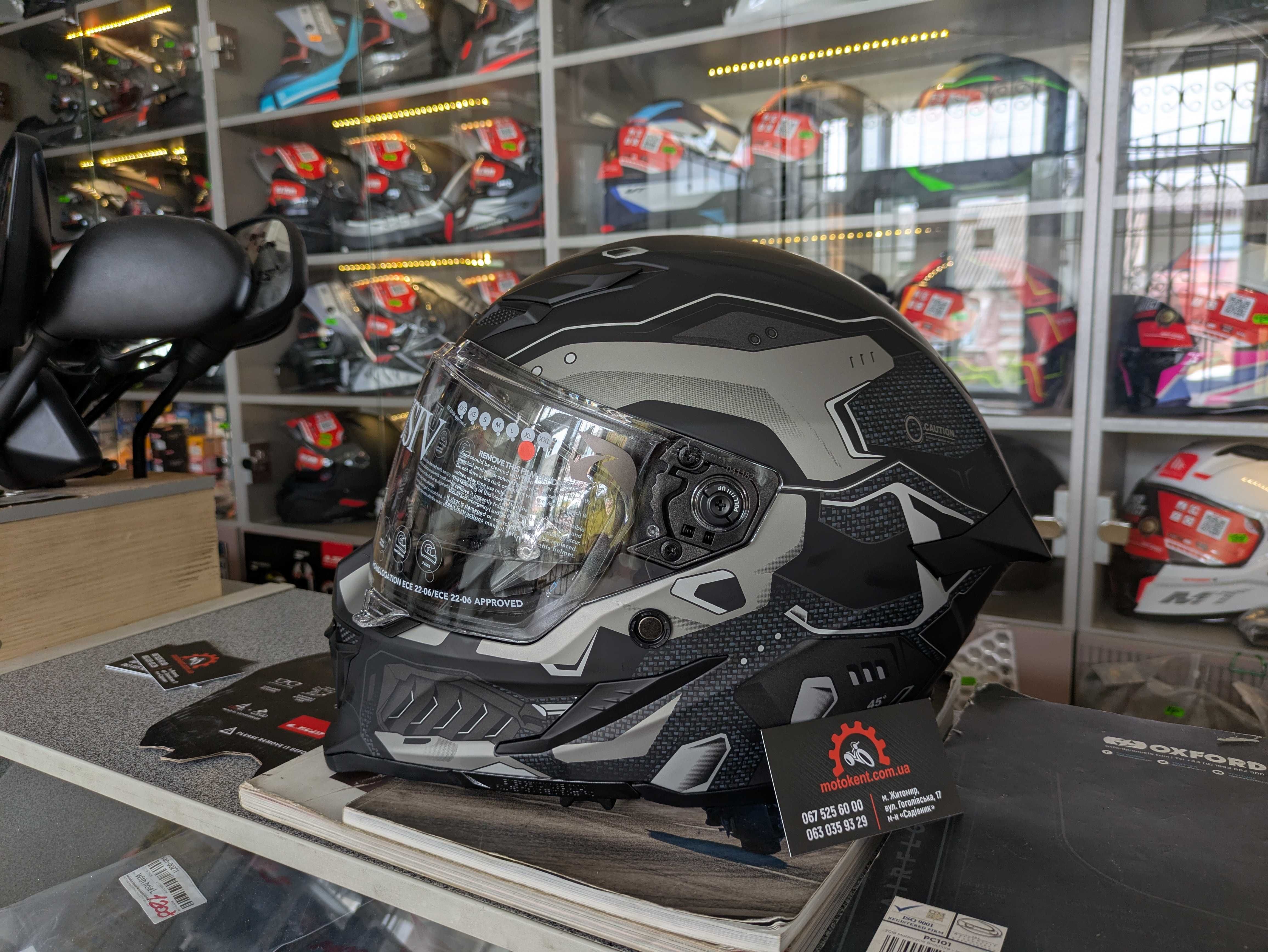 Продам мото шолом інтеграл з окулярами EXKLUSIV Goliath не MT не LS2