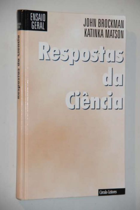 "Respostas da ciência" de John Brockman e Katinka Matson