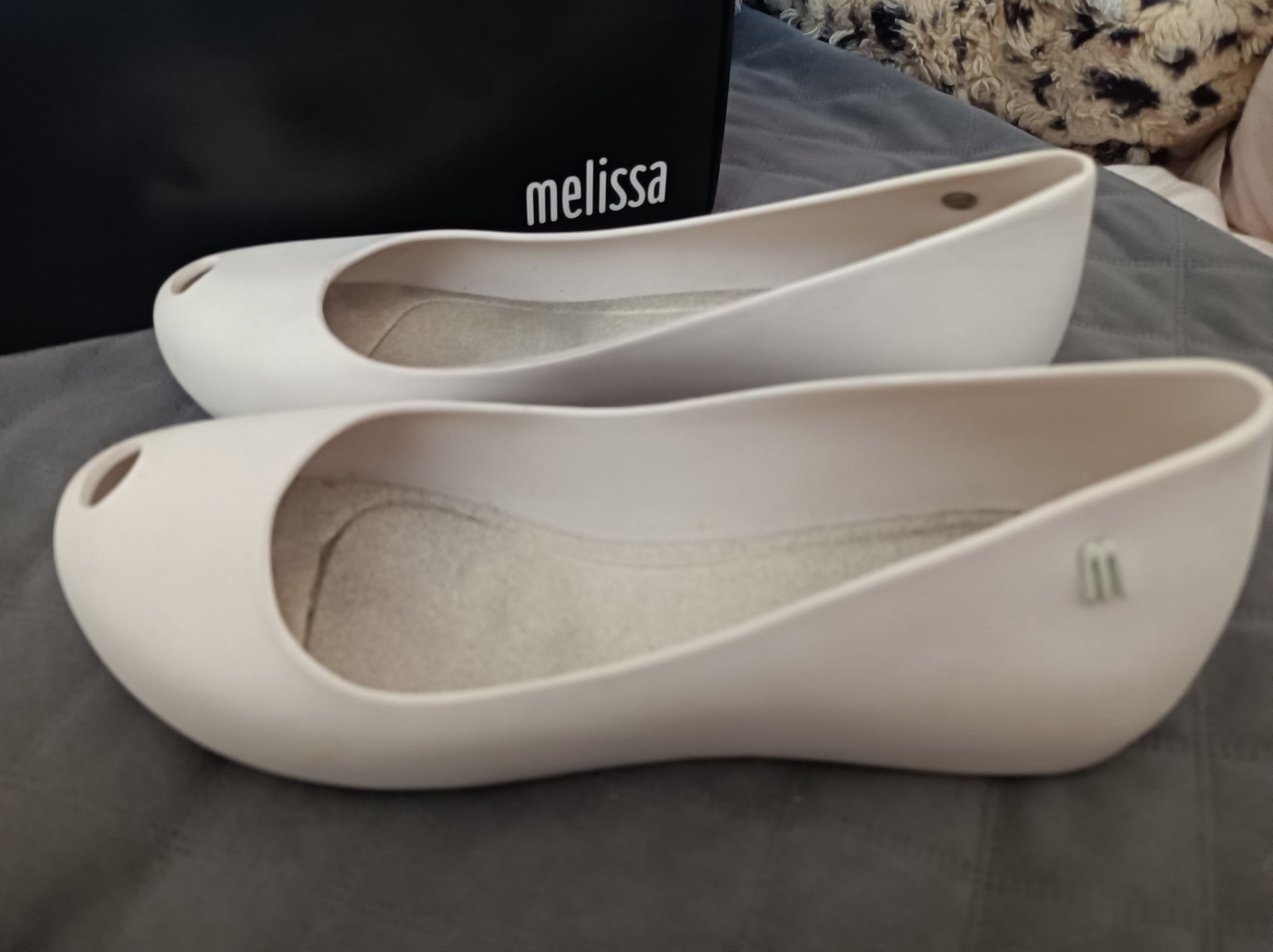 buty melissa białe komunijne damskie