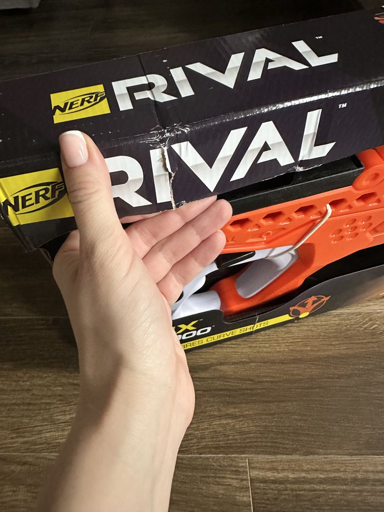 Потужний бластер Нерф NERF Rival Curve Shot Helix XXI-2000 Blaster