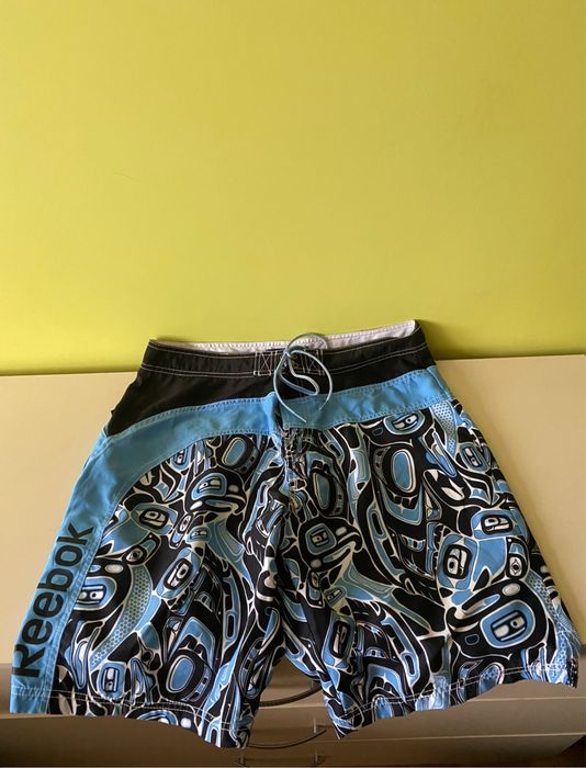 Kąpielówki męskie Reebok spodenki shorty niebieskie r. M