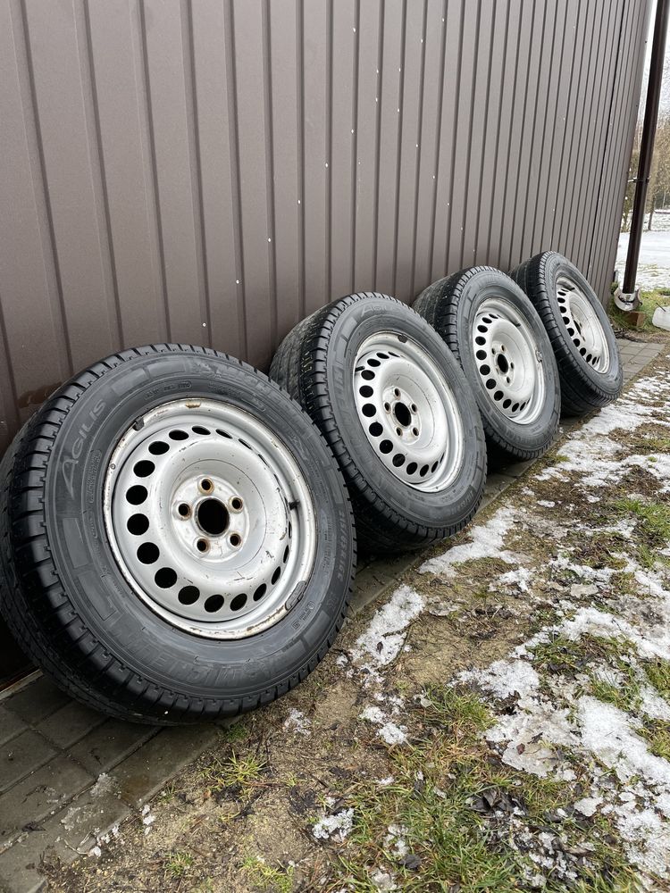 Koła Felgi z Oponami Letnimi Michelin 215/65/16 VW T5 5x120