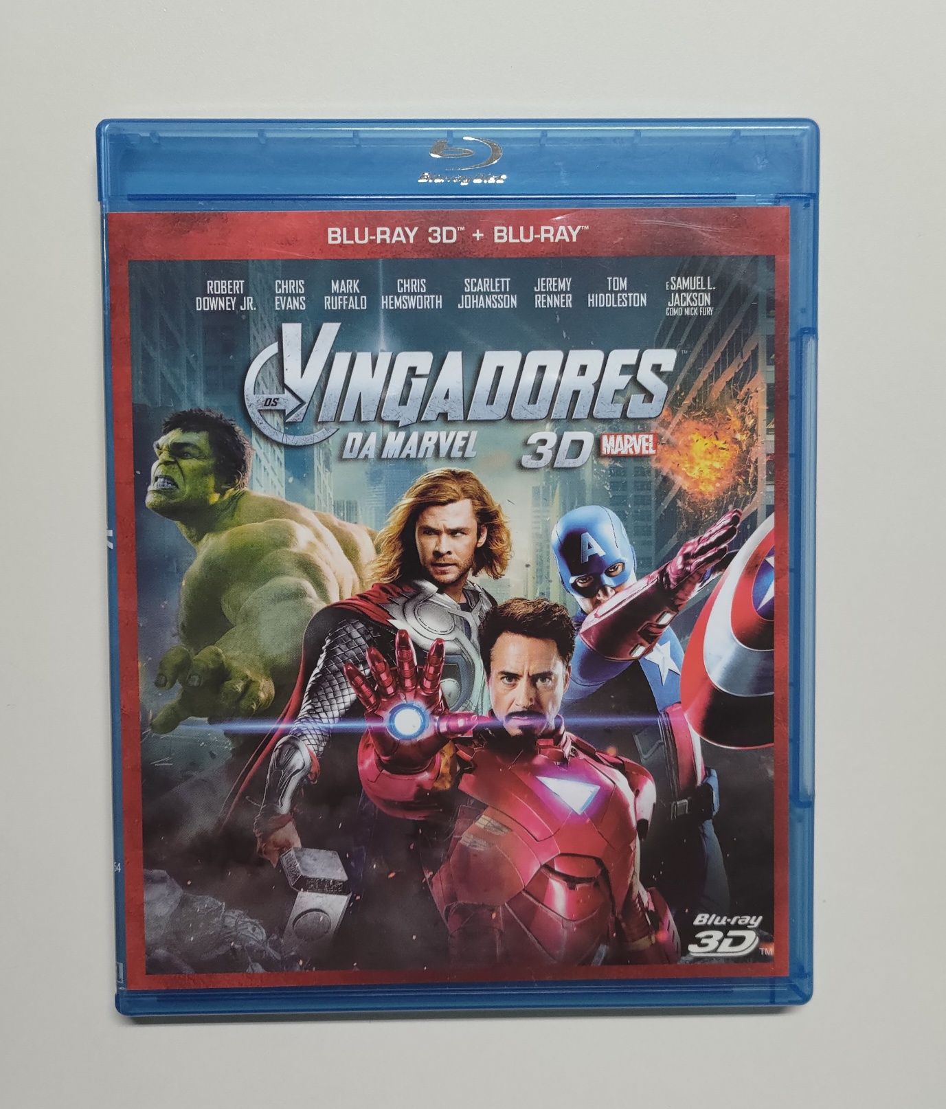 Os Vingadores - blu-ray - 3D / 2D