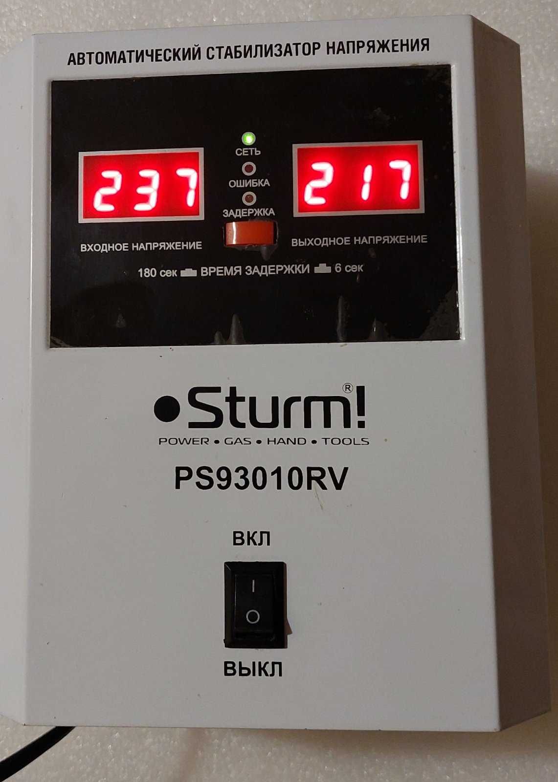 Стабилизатор напряжения Sturm PS93010RV