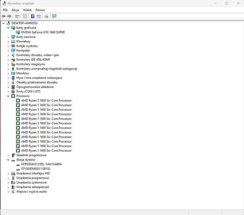 Komputer gamingowy do gier - Ryzen 5 | Nvidia | SSD | WiFi | Windows11