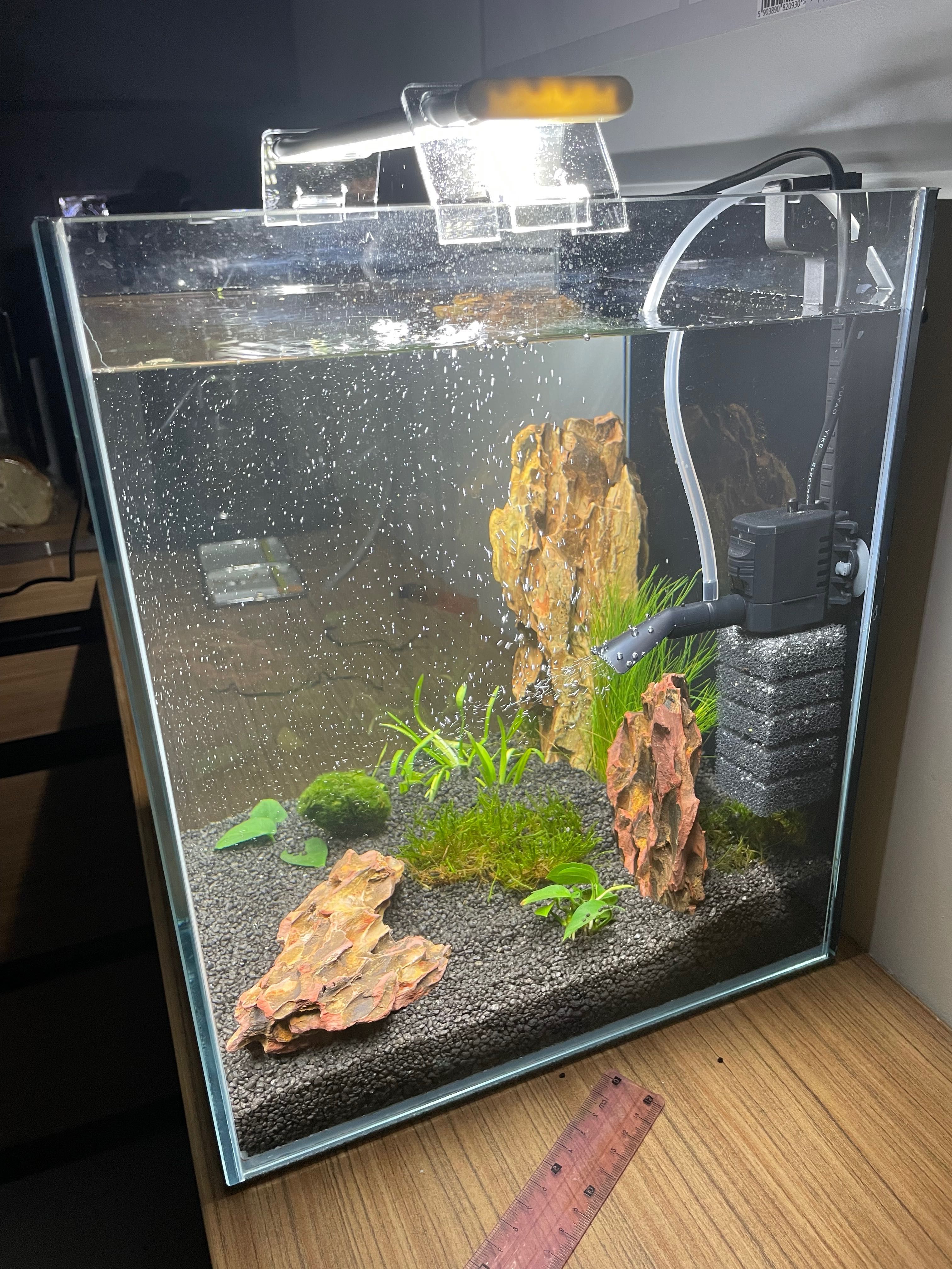 Akwarium kostka 30x30x35 full opti 6mm
