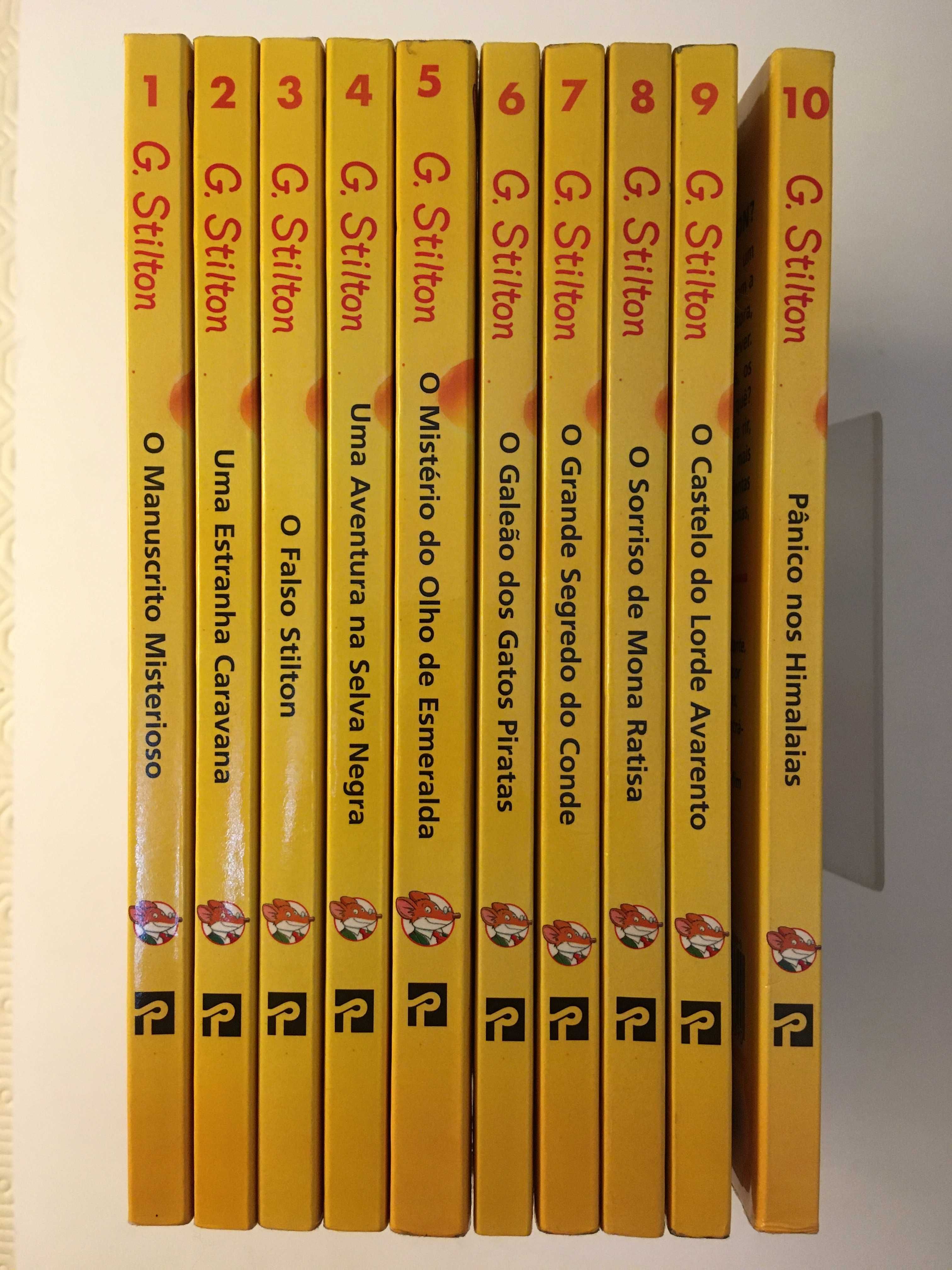 Coleção Geronimo Stilton (17 livros)