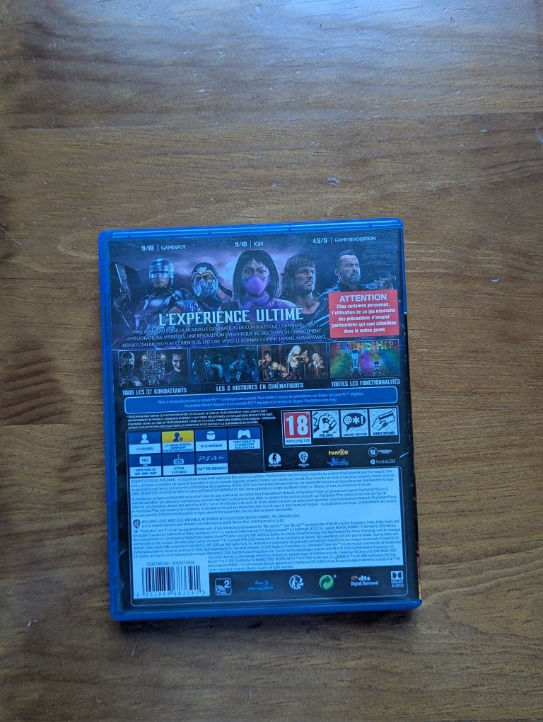 Mortal Kombat 11 Ultimate PS4