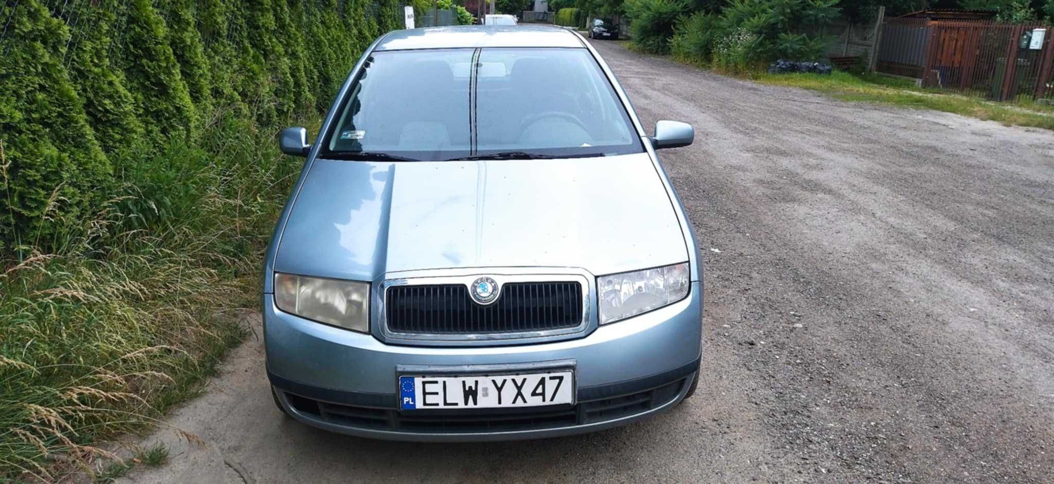 Skoda Fabia I 1.4 MPI 2003 • Odpala i jeździ • Uszkodzona – do naprawy