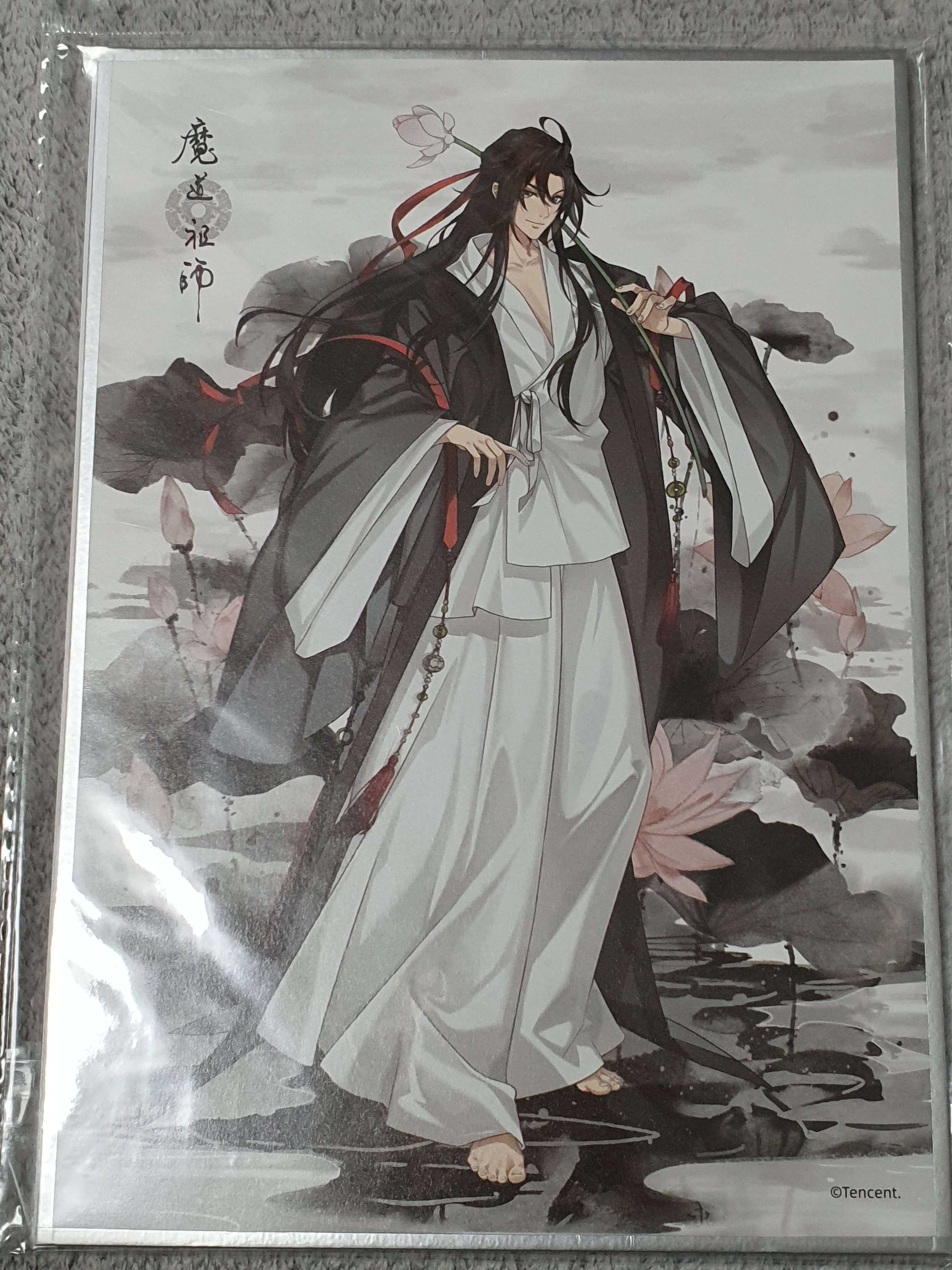 Oryginalne Shikishi The Master of Diabolism Wei Wuxian/ Wei Ying MDZS