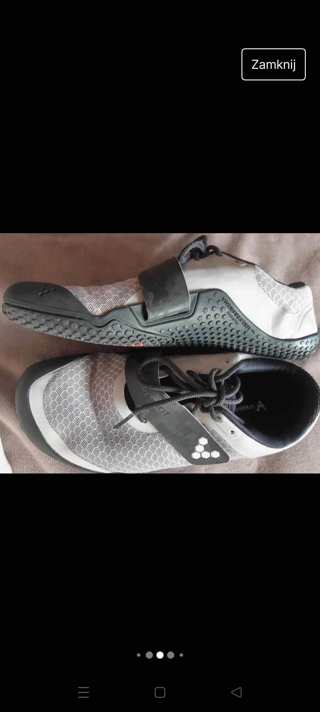 Buty do biegania sportowe ideał vivobarefoot motus