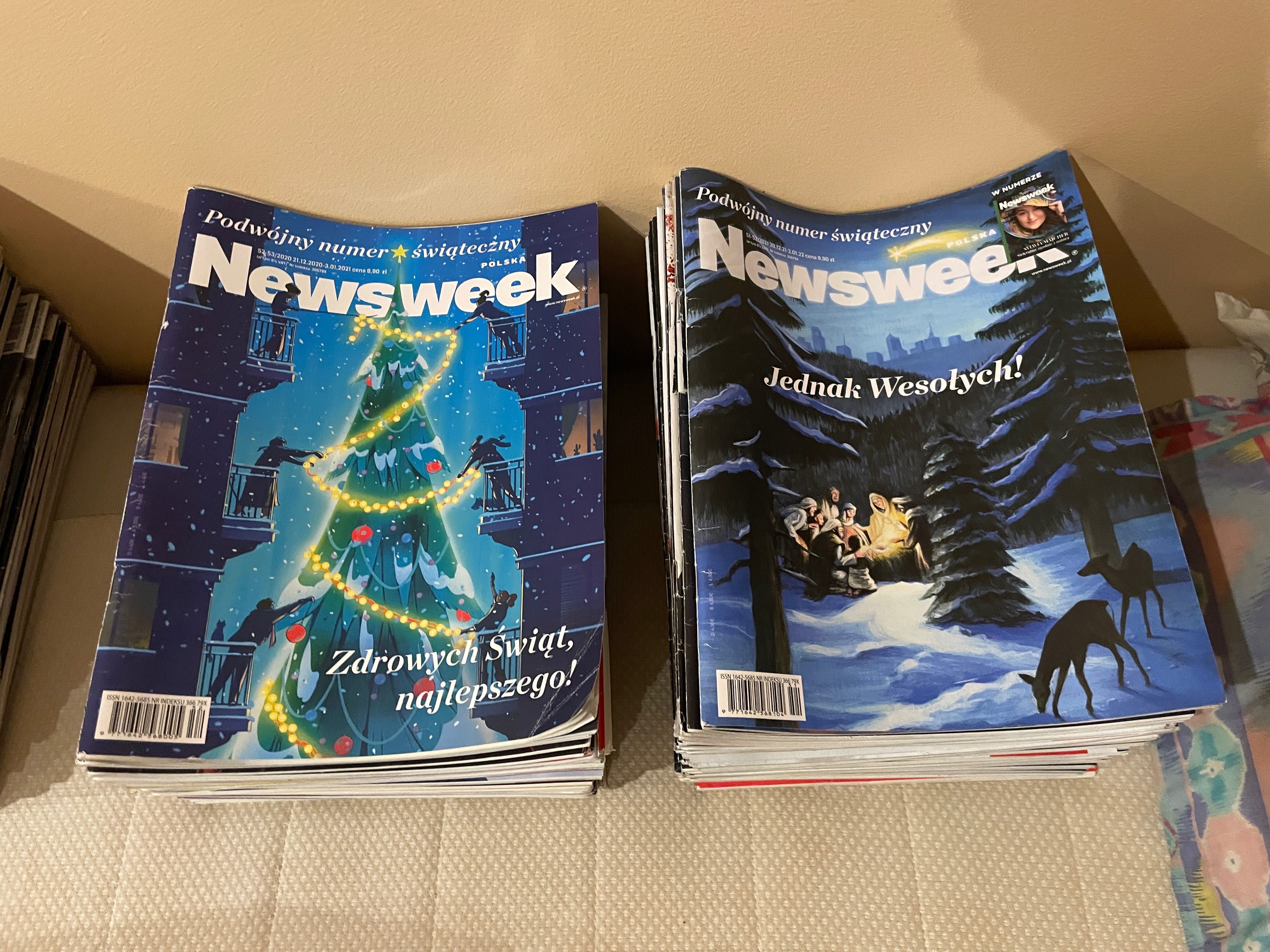 Newsweek roczniki 2020, 2022 i 2023
