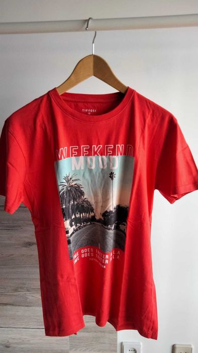 T-shirt Tiffosi homem - M - Muito bom