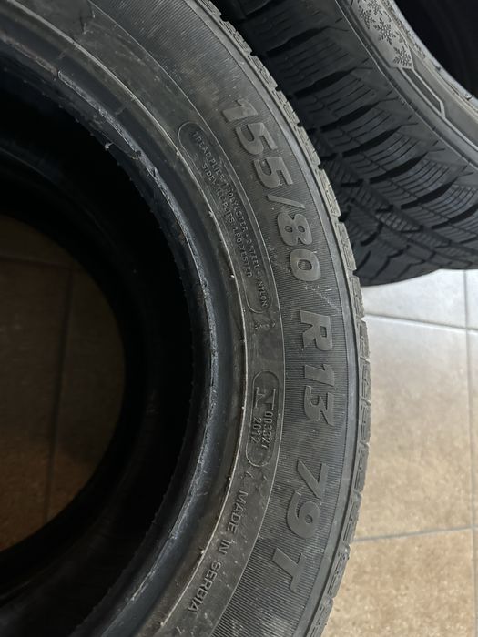 Opony letnie Kormoran 155/80 R13 + zimowe Baron Polaris 155/80 R13