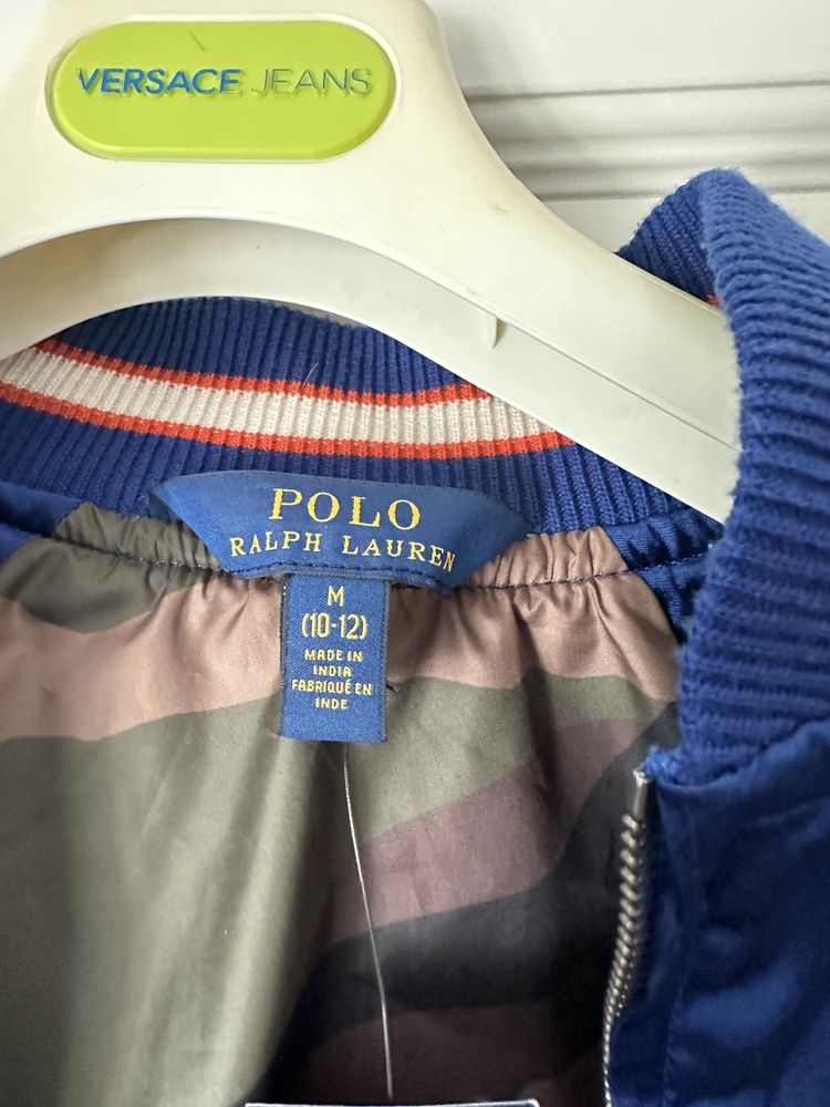 Nowa Kurtka bomber Baseballowka chłopięca Ralph Lauren POLO  r. M