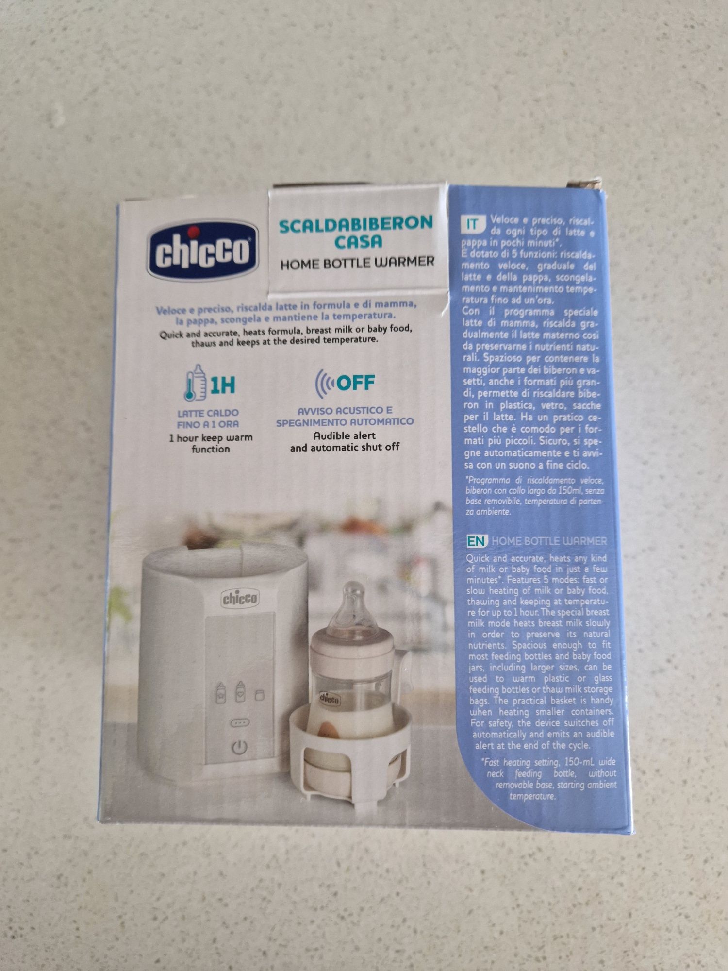 Aquecedor de biberões Chicco