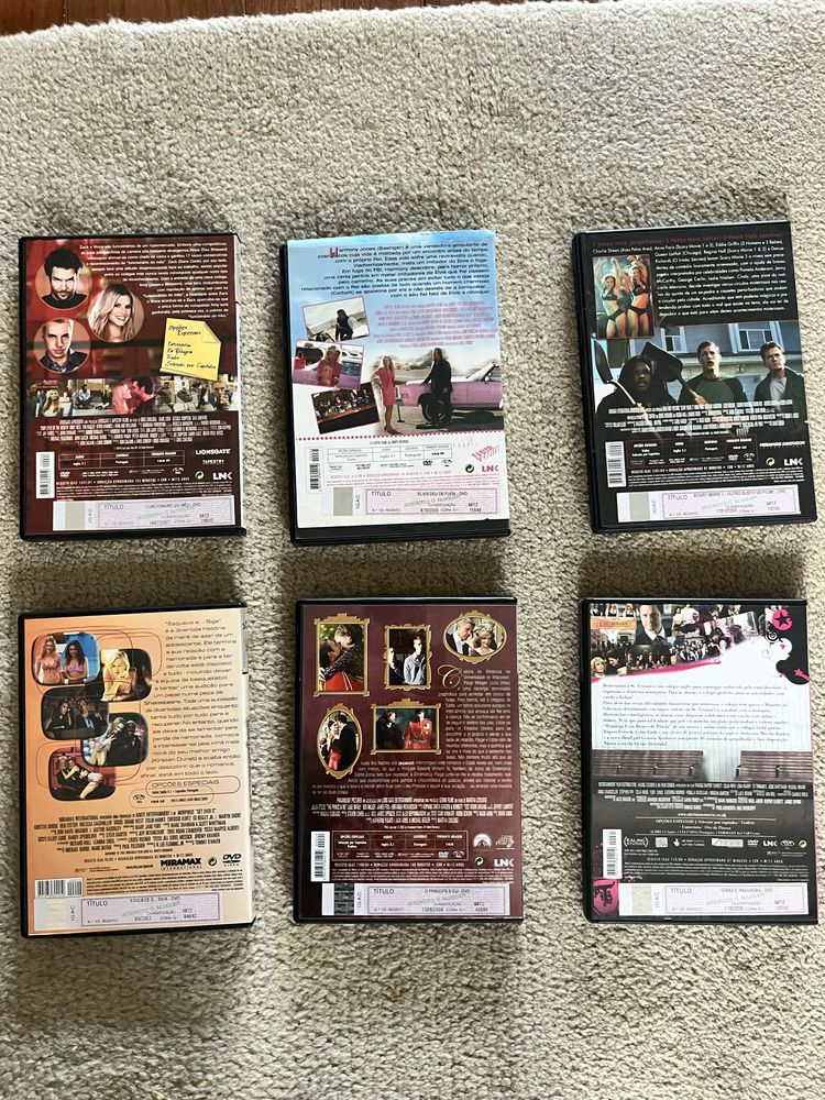 lote de dvds filmes