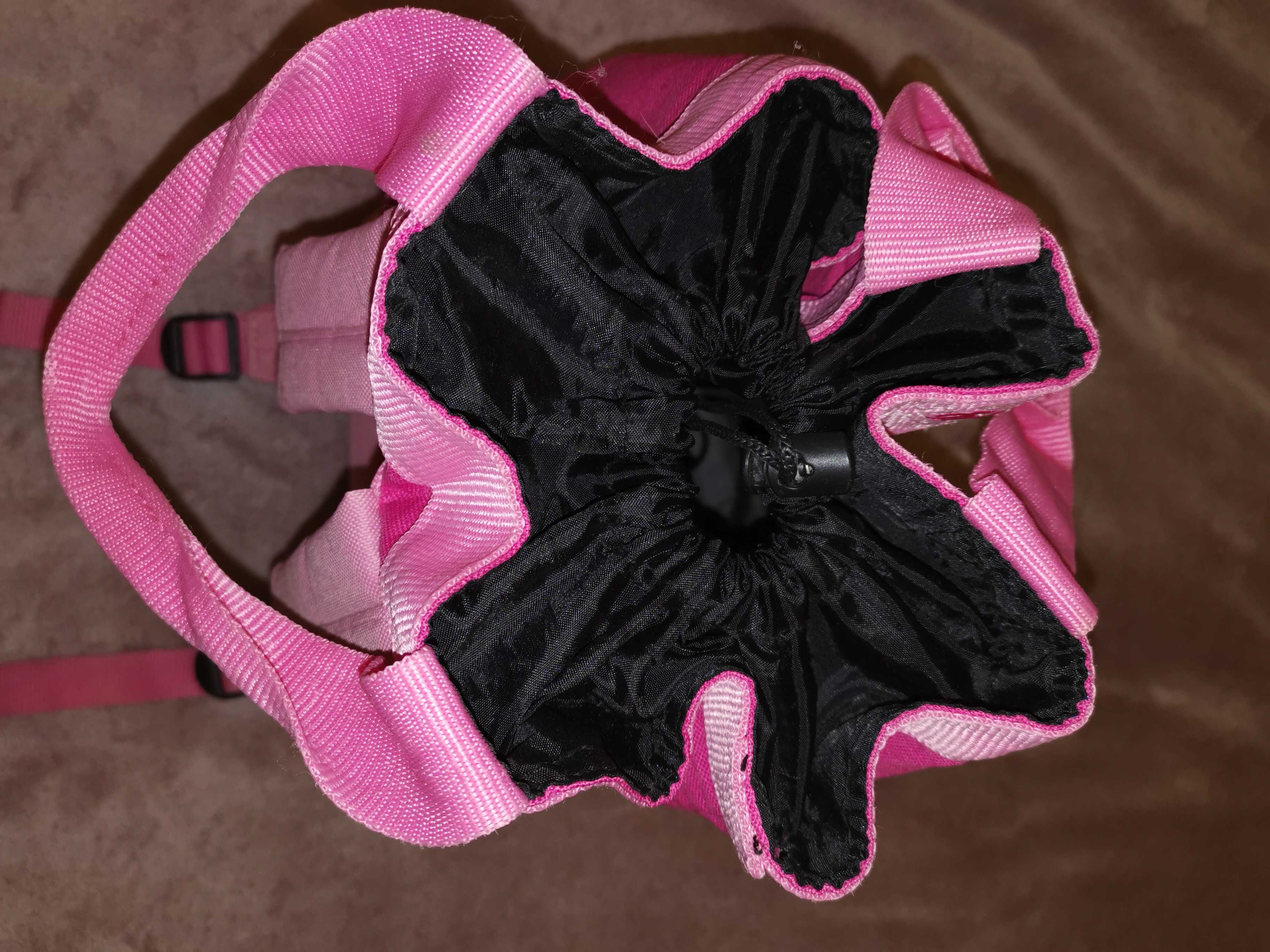 Plecak torba różowy