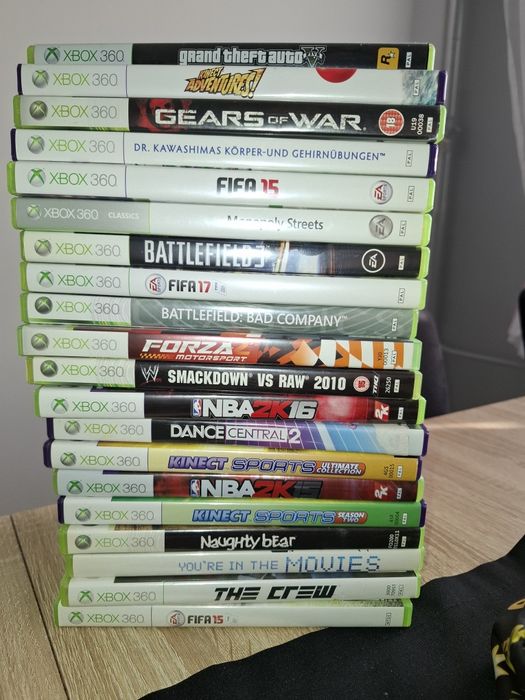 Gry na  xbox 360 gta fifa horyzont inne