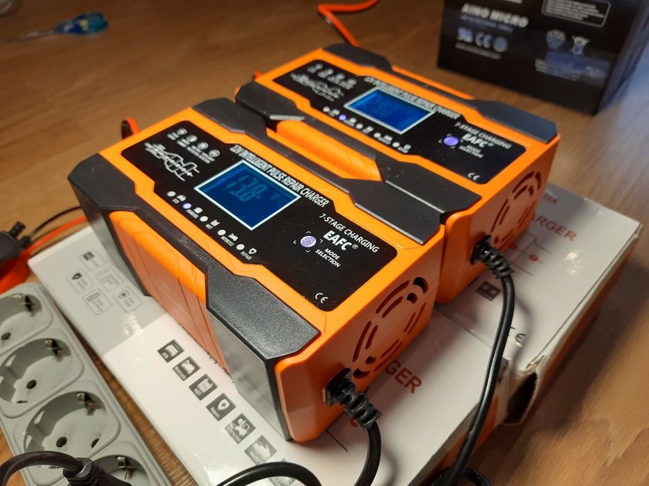 Зарядний пристрій 12А, автоматична зарядка АКБ 12А 12В