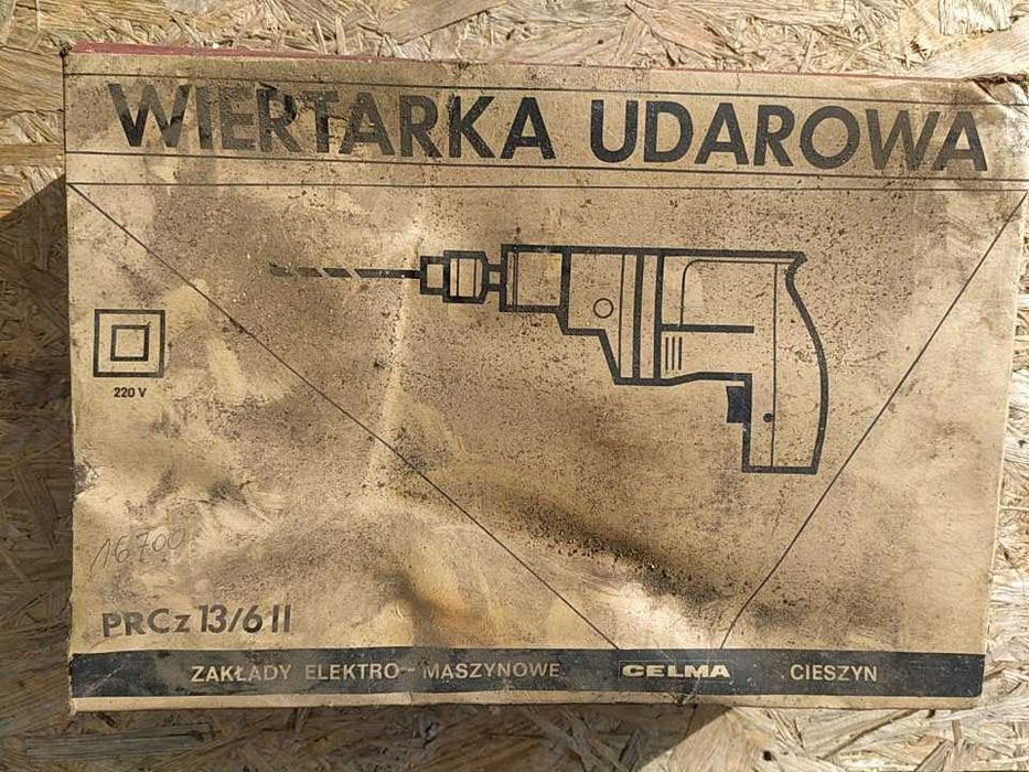 CELMA Jak "NOWA" Wiertarka Udarowa - PRL, kolekcja, retro, hobby