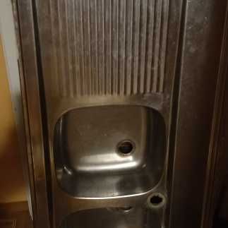 zlewozmywak dwukomorowy z ociekaczem