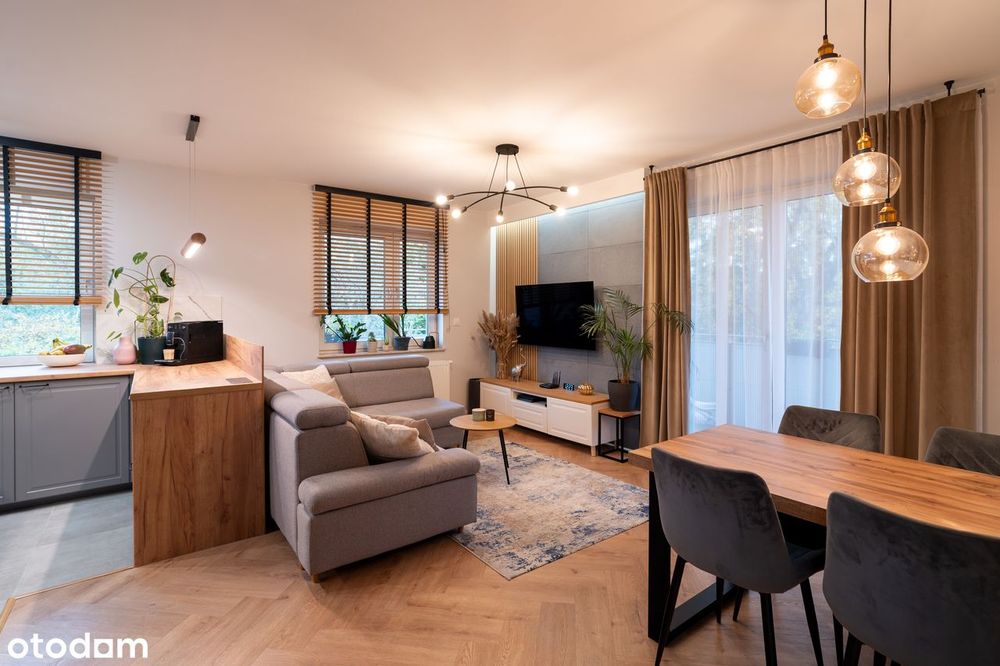 Apartament z widokiem na zieleń z dużym balkonem Nowy Port/Olimpia
