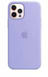 Iphone 12 case cover silikonowy fioletowy