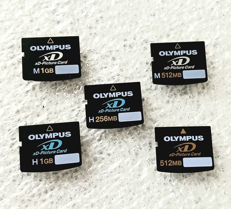 Карта памяти Olympus XD xd-Picture Card 1 gb  512 mb.  256 mb. 128 mb.