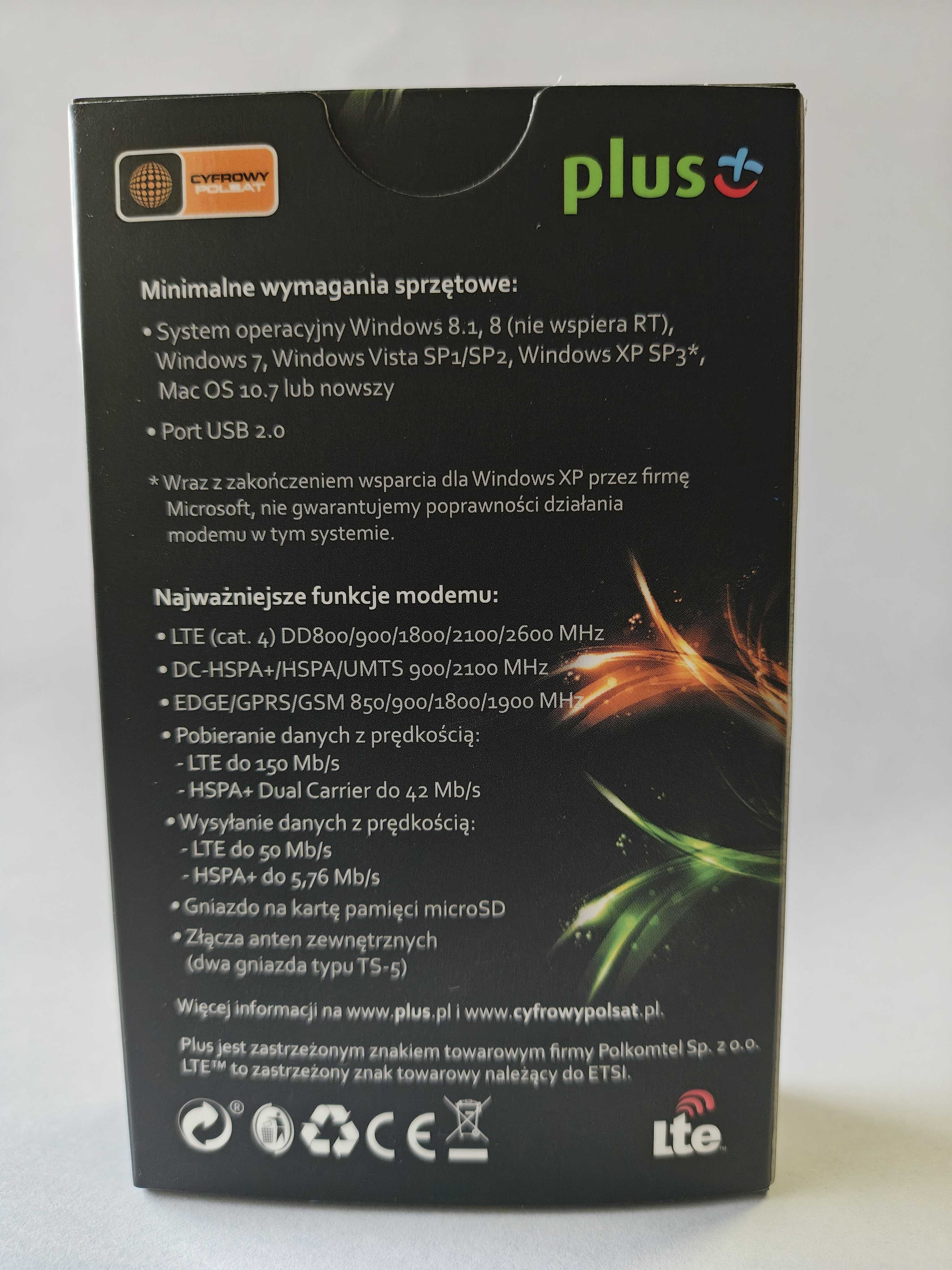 Modem LTE HSPA+ GSM Huawei E3372 [nowy, fabrycznie zapakowany]