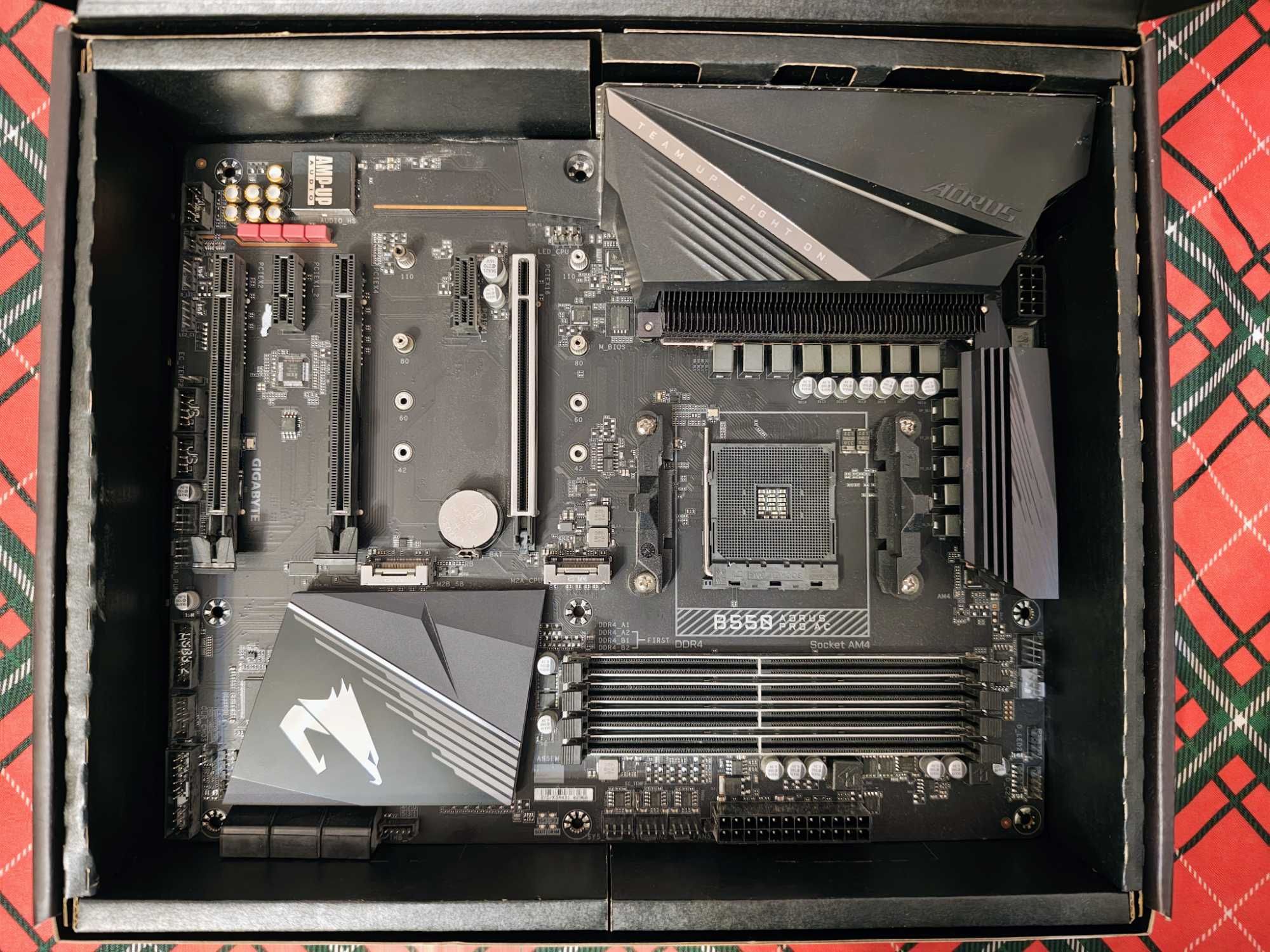 Płyta główna Gigabyte B550 AORUS PRO AC am4 USZKODZONA