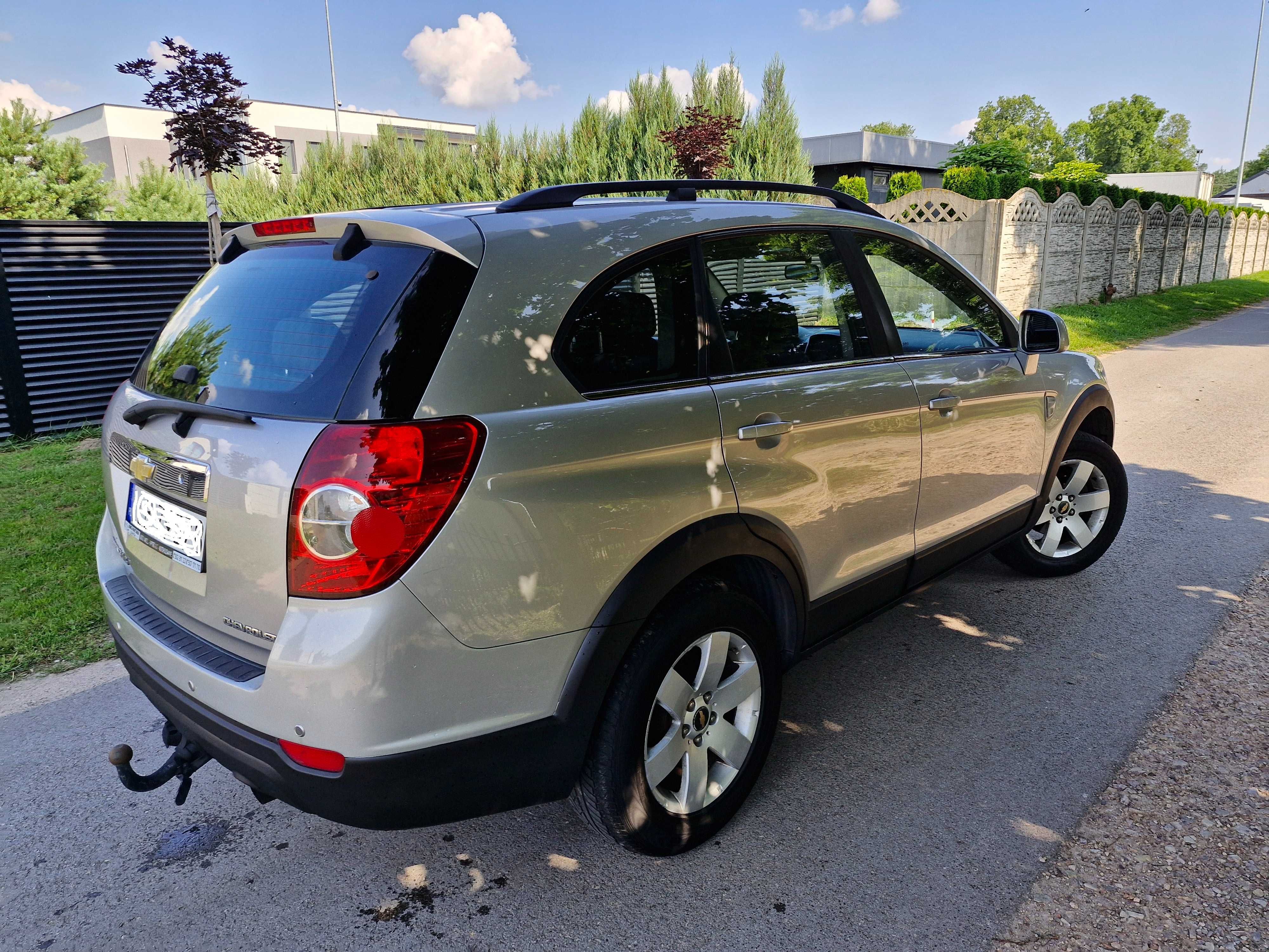 CHEVROLET CAPTIVA_4X4_7 Osobowy_Hak_Sprawna Klimatyzacja