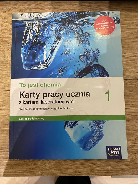 Karty pracy ucznia To jest chemia 1
