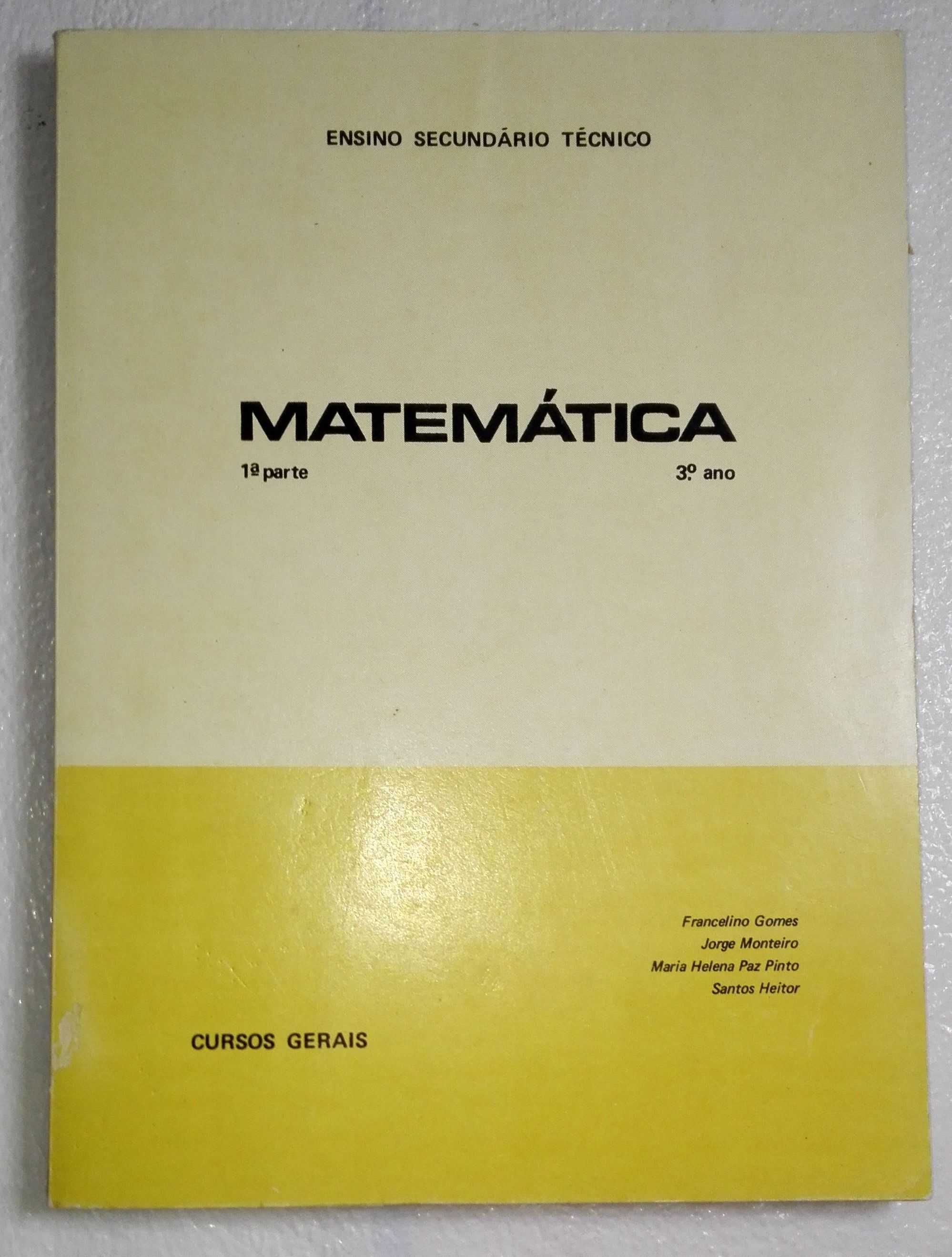 Livro Matemática – 3ºano