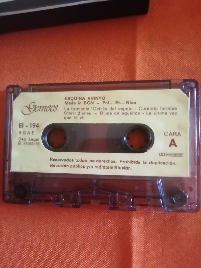 Cassete Áudio Made in BCN Esquina Avinyo