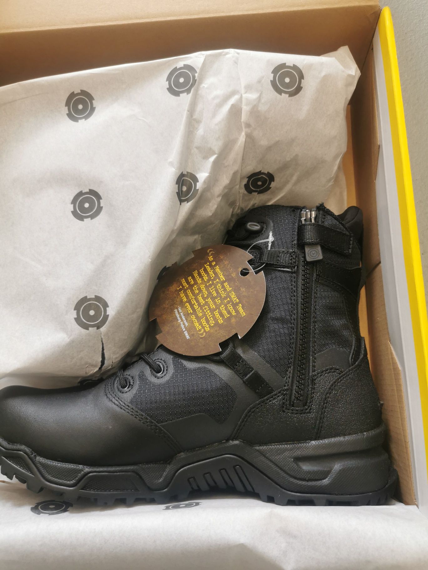 Botas Swat Alpha Fury  8, N 42