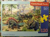 Пазл Динозаври CASTORLAND PUZZLE Dinosaur Volcanos 120