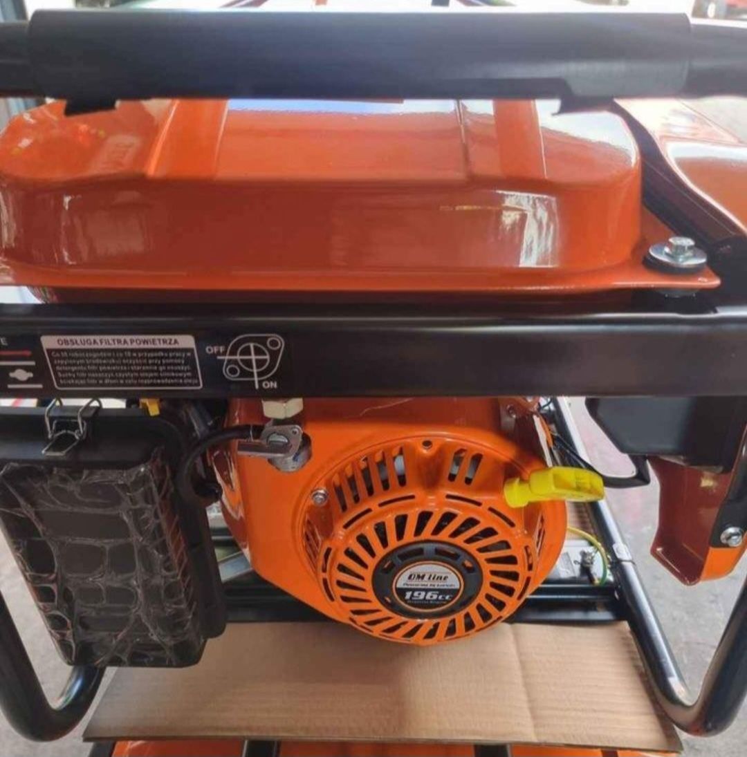 Agregat prądotwórczy om line 5.5kw Przesyłka gratis
