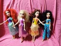 Oferta Portes | 4 Barbies Disney Ariel, Bella, Rapunzel, Yasmin