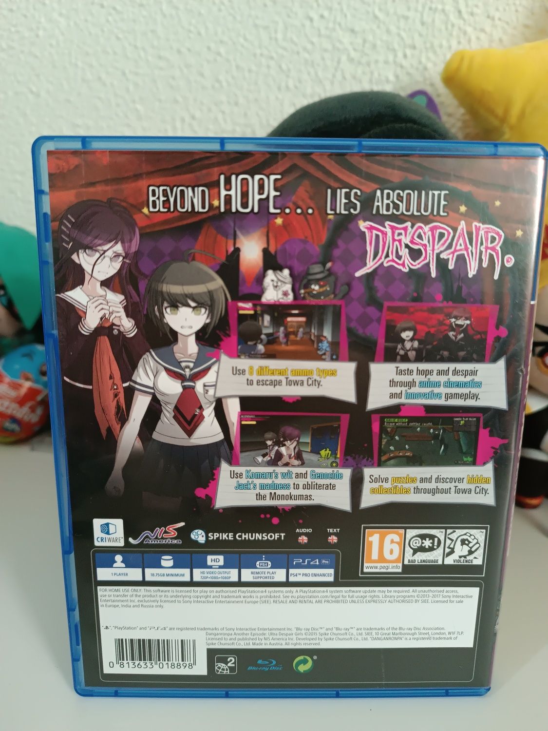 Danganronpa Ultra Despair Girls PS4 Playstation 4