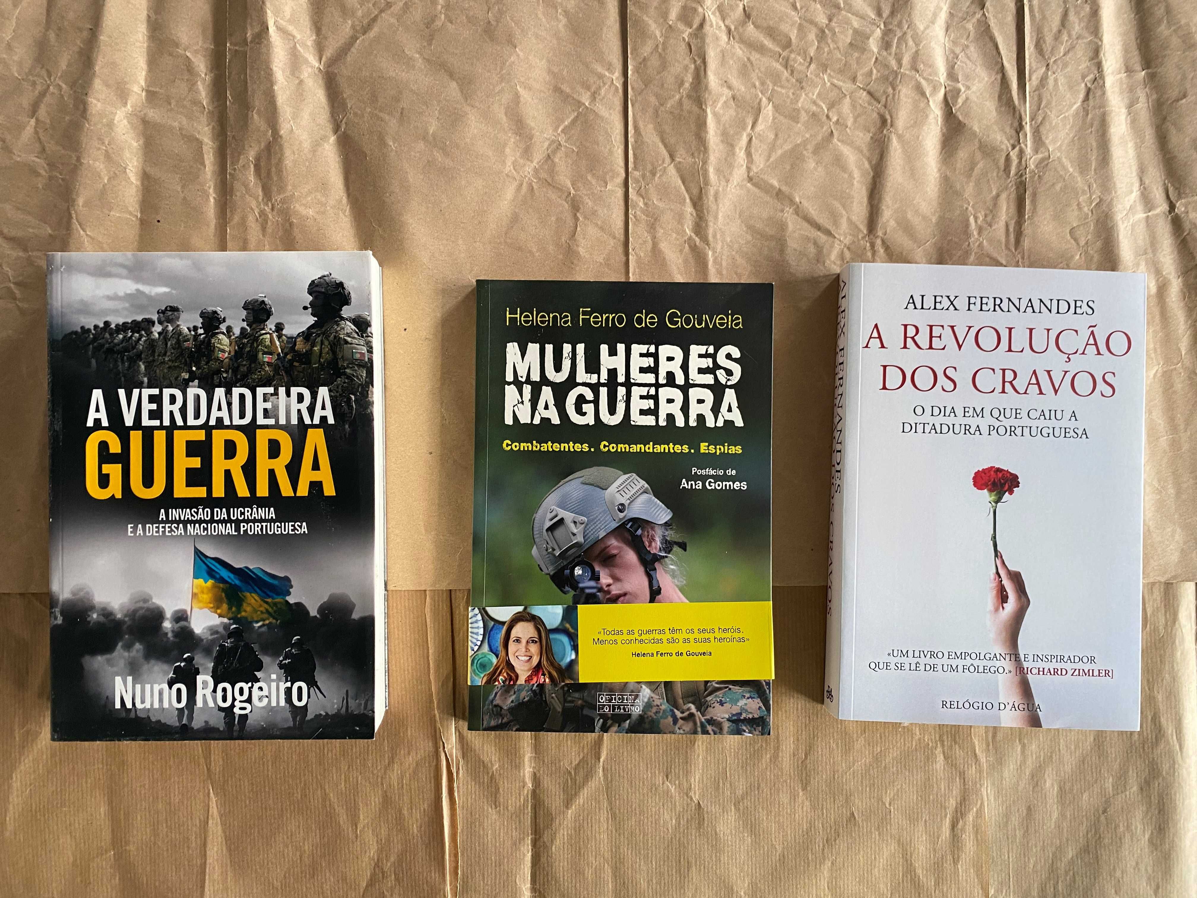 A Verdadeira Guerra; Mulheres na Guerra; A Revolução dos Cravos