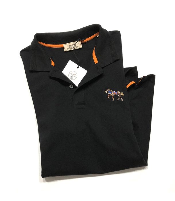 Polo meskie orange Dsquared2 HERME