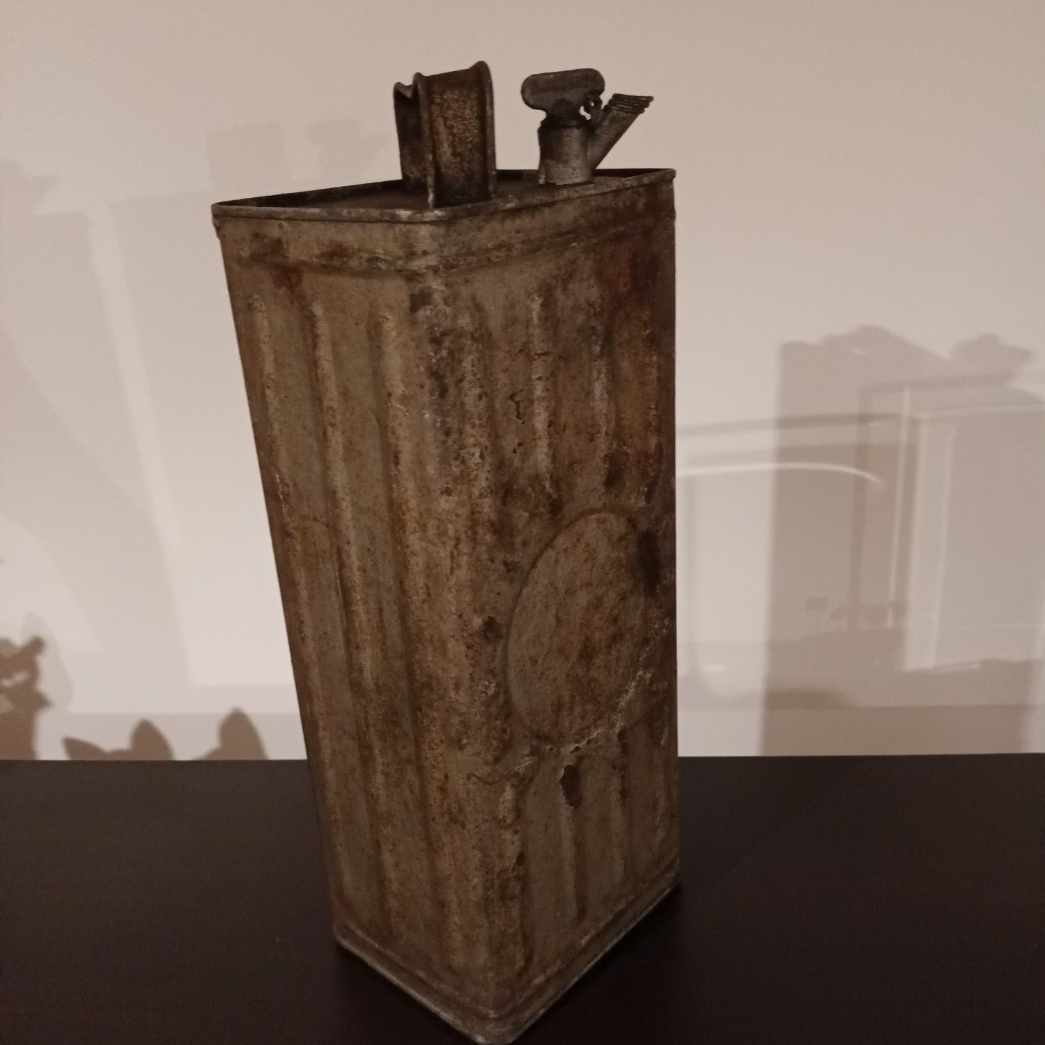Lata saloxeine petroleo oleo de candeeiros