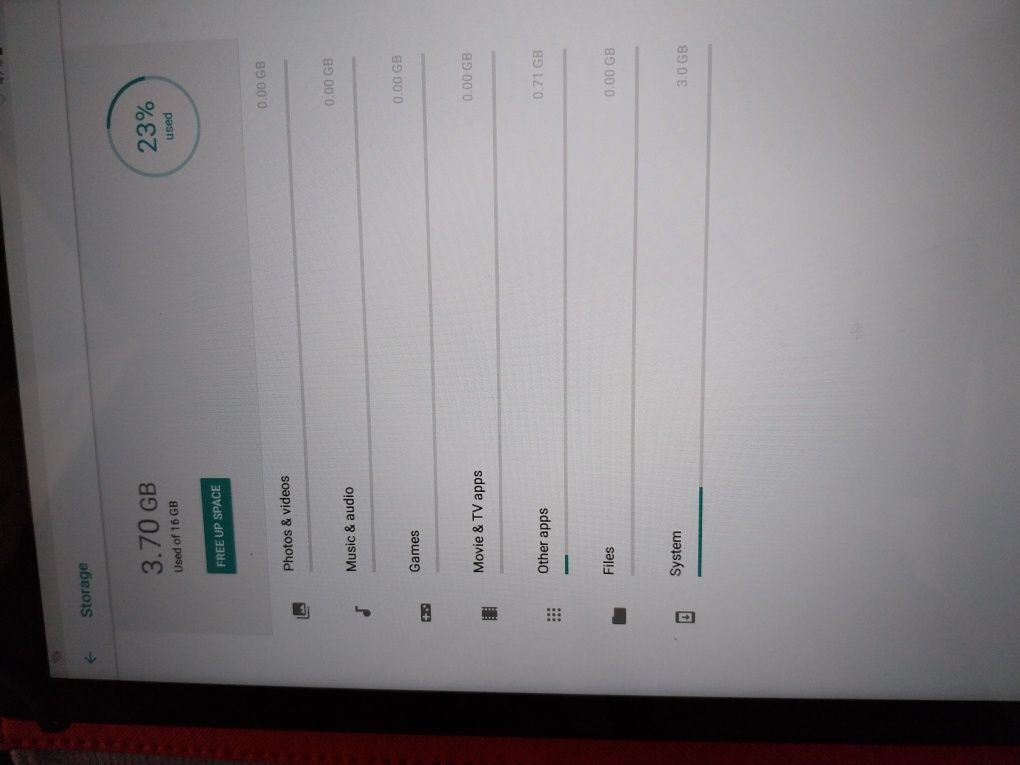 Tablet Alcatel 16 GB