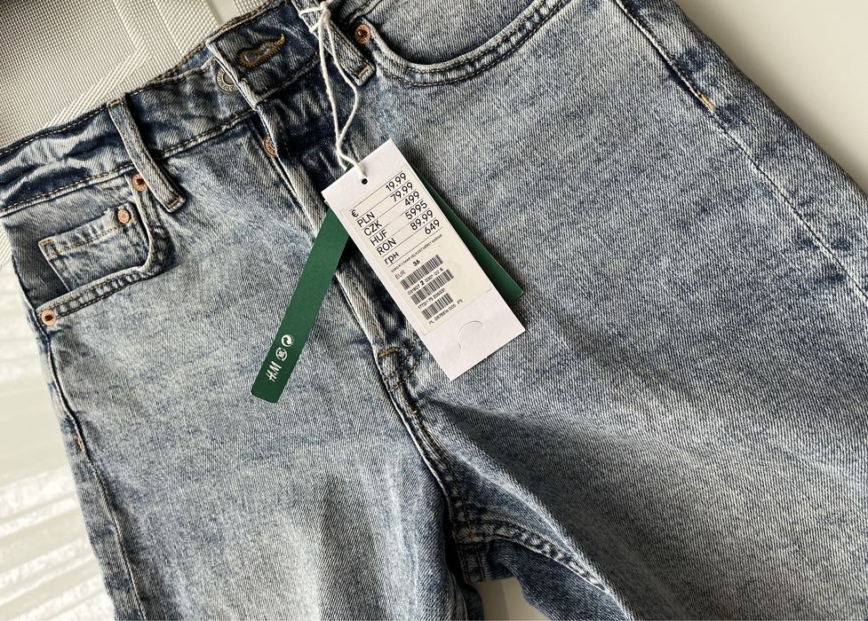 Джинсові шорти бермуди H&M, розмір 36 UK8 шорты бермуды