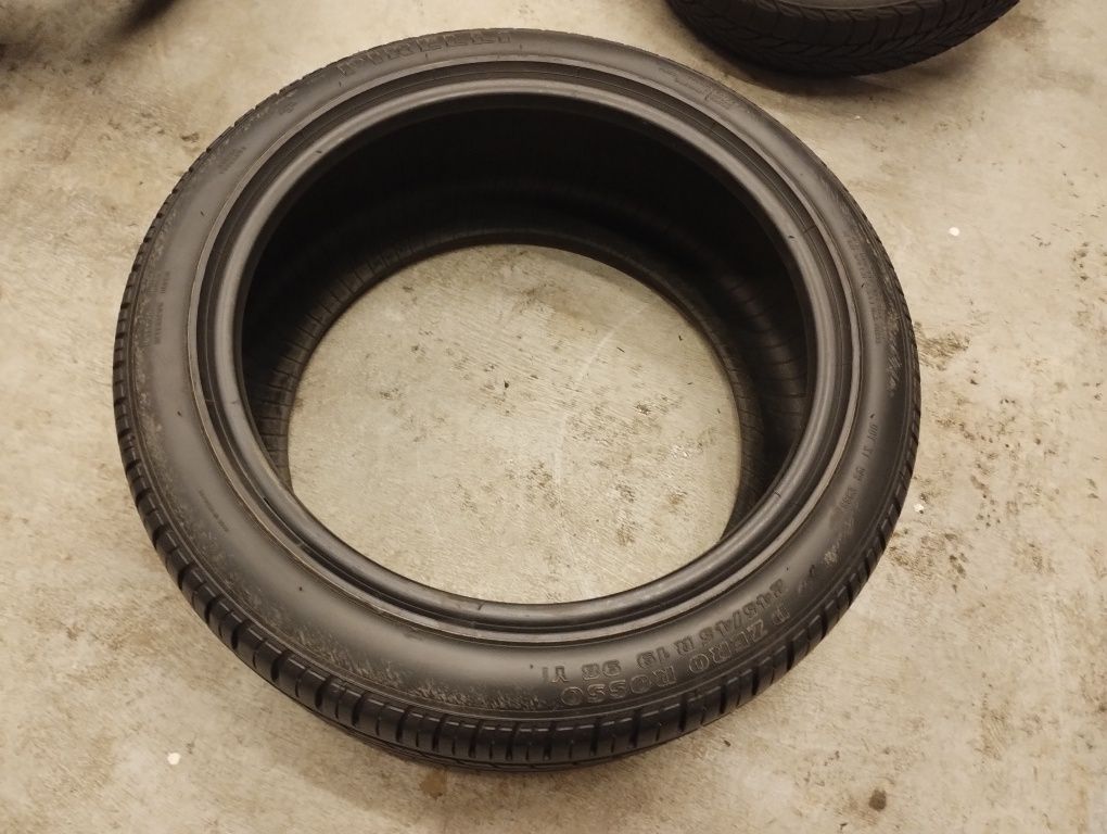 1szt opona 245/45/19 pirelli pzero Rosso