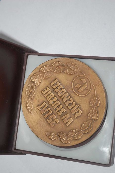 Medal 35 lat w Służbie Postępu PRL Brąz Łączność