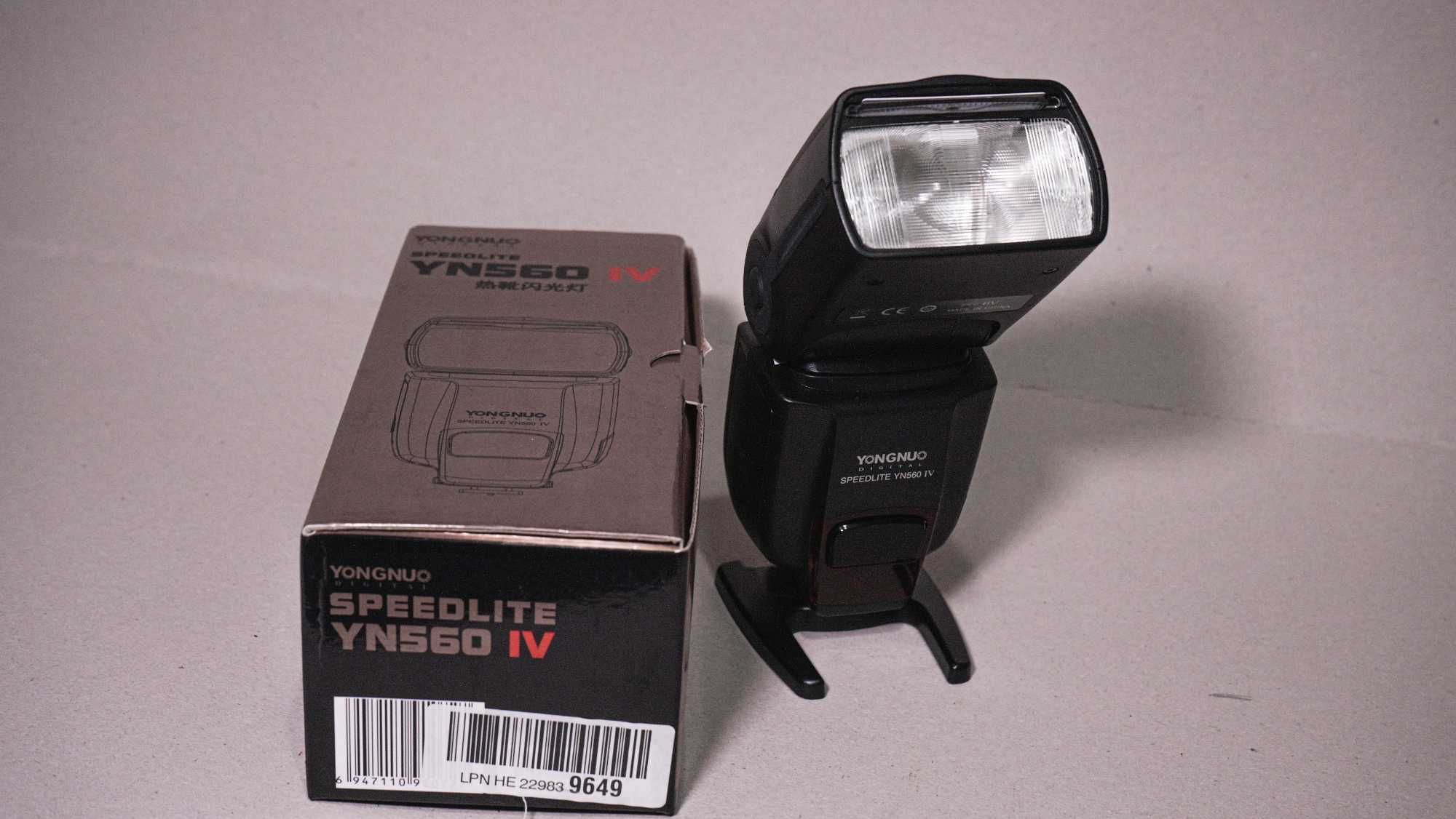 Flash Yongnuo Speedlite YN560 IV - NOVO Potência, Controle p/ sua Foto