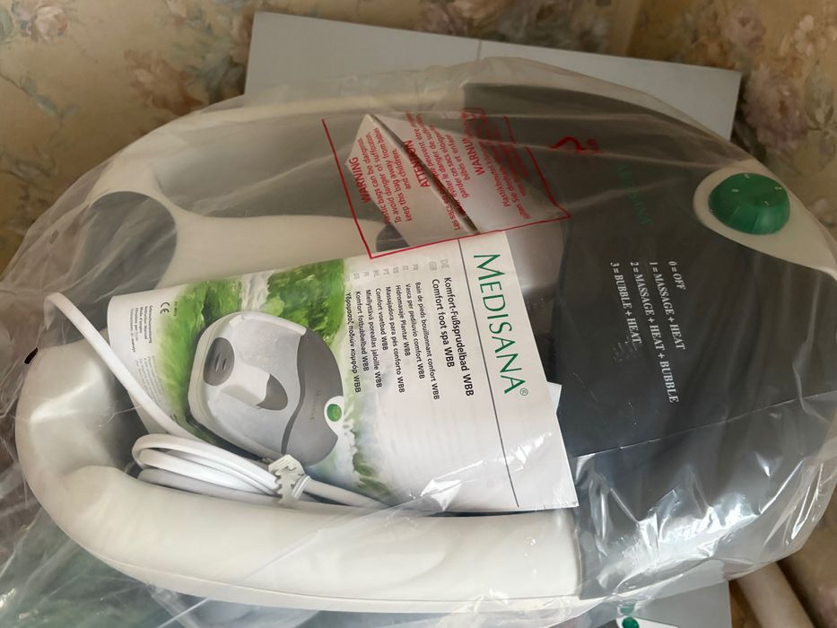 Гідромасажна ванна для ніг Medisana